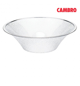Polycarbonate Bell Shaped Pebbled Bowl