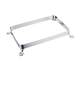 Stainless Steel Stand for Rectangular Display Platter