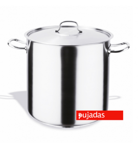 Stainless Steel Stock Pot with Sandwich Bottom and Lid