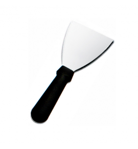 Stainless Steel Slanted Scraper with Nylon Handle