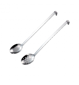 Oriental Stainless Steel One Piece Perforated Spoon