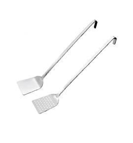 Stainless Steel One Piece Perforated Spatula