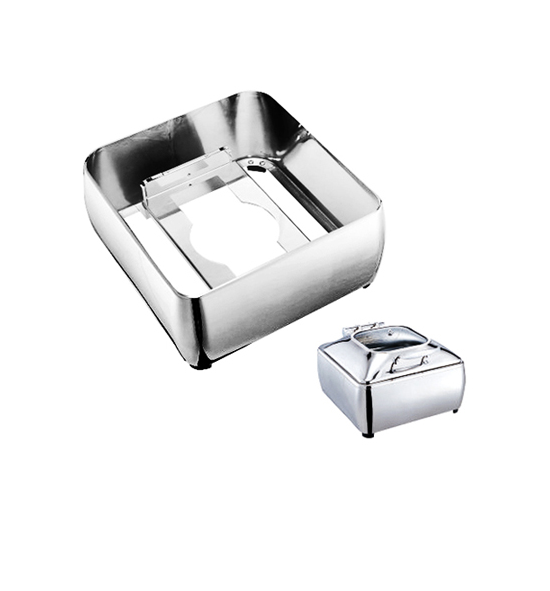 Stainless Steel Enclosed Stand for Deluxe Square Chafer