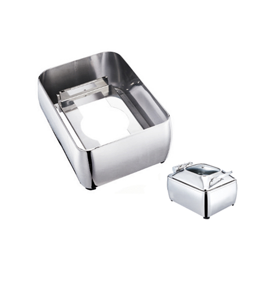 Stainless Steel Enclosed Stand for Deluxe Junior Square Chafer