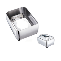 Stainless Steel Enclosed Stand for Deluxe Junior Square Chafer