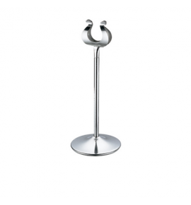 Stainless Steel 'U' Shaped Table Number Stand