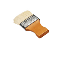 Flat Pastry Brush with Wooden Handle