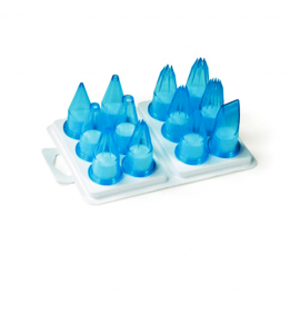Polycarbonate 12-Piece Assorted Piping Tip Set