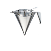 Stainless Steel Sauce Dispensing Funnel with Sieve