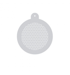 Stainless Steel Round Pastry Stencil