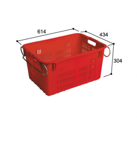 Plastic Nestable Industrial Basket