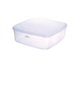 Plastic Square Container with Lid