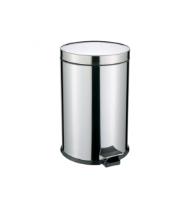 Stainless Steel Round Pedal Bin
