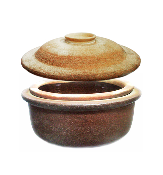 Clay Curry Pot without Glaze