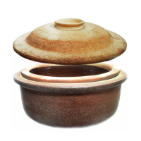 Clay Curry Pot without Glaze