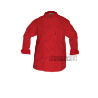 Long Sleeve Executive Chef Coat (Red)