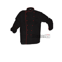 Long Sleeve Executive Chef Coat (Black)