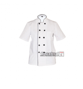 Short Sleeve Basic Chef Coat