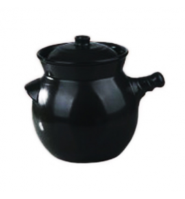 High Heat Herbal Soup Pot with 1 Handle