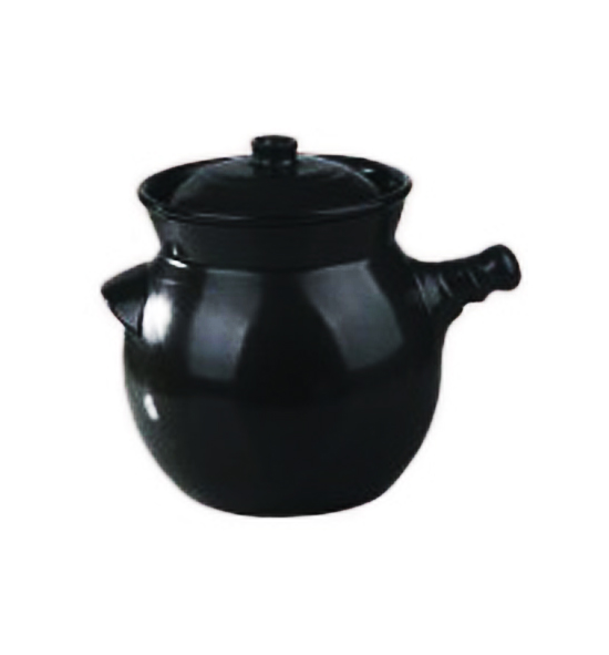 High Heat Herbal Soup Pot with 1 Handle