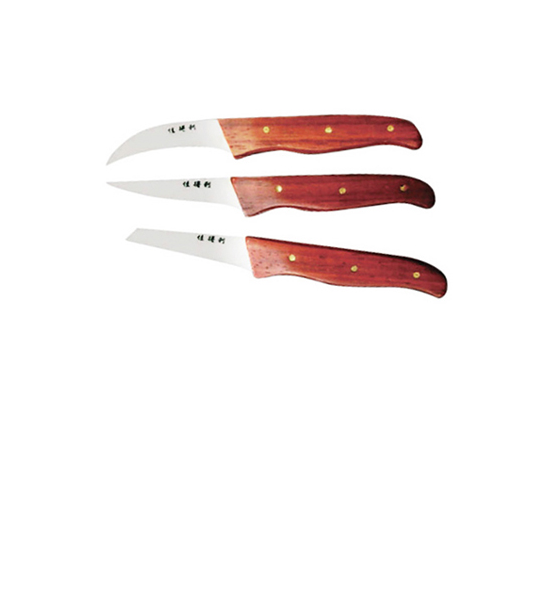 Carving Knife Set with Wooden Handle