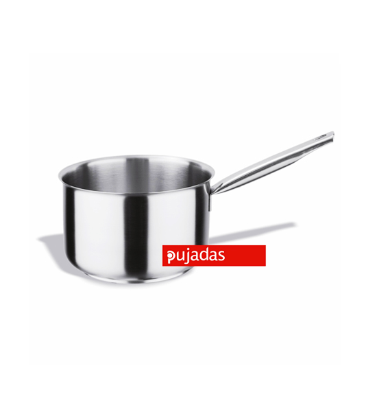 Stainless Steel Deep Saucepan with Sandwich Bottom and Hollow Handle
