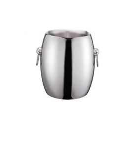 Stainless Steel French Style Double Wall Champagne Bucket