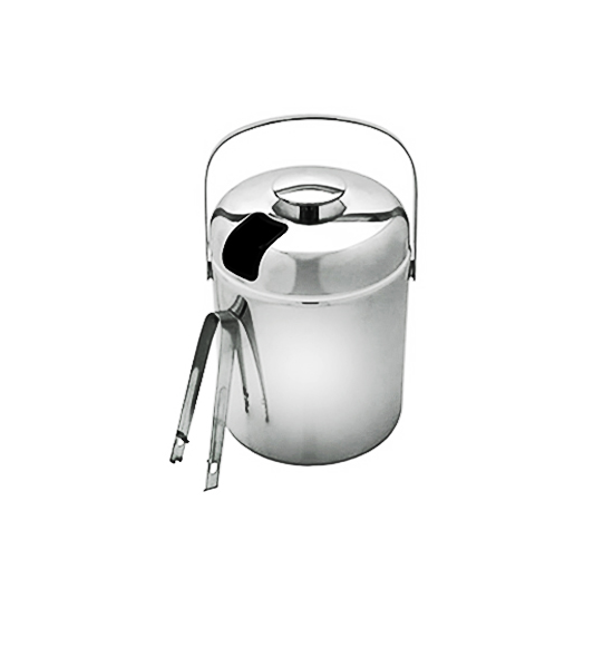 Stainless Steel Insulated Ice Pail with Tong