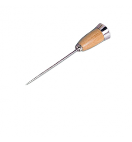 Stainless Steel Ice Pick with Wooden Handle