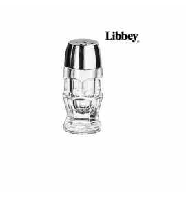 Glass Shaker with Chrome Plated Top