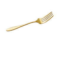 Athena Table Fork - Gold
