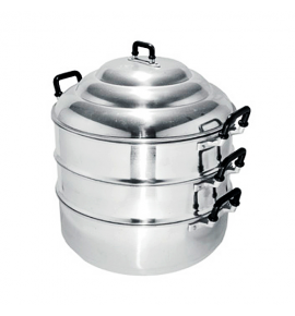 Aluminium Deck Steamer with Lid and Handles