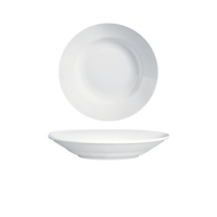 Imperial White RIM Soup Plate