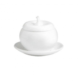 Imperial White Saucer for Soup Pot