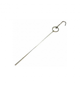 Stainless Steel Meat Skewer with Ring