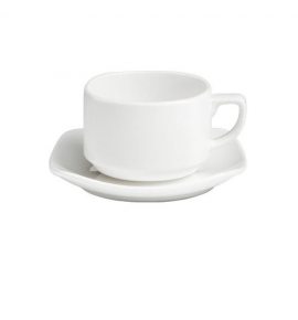 Square Coupe Cup & Saucer