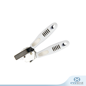 STAINLESS STEEL CAN OPENER WITH PLASTIC HANDLE