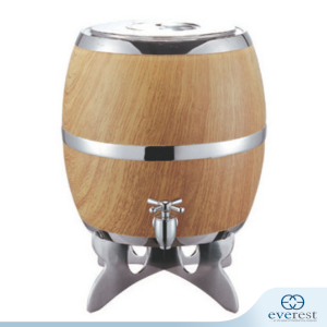 STAINLESS STEEL BARREL BEVERAGE DISPENSER