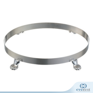 STAINLESS STEEL STAND FOR OVAL DISPLAY PLATTER