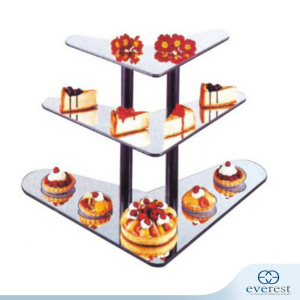 3 TIER MIRRORED DISPLAY