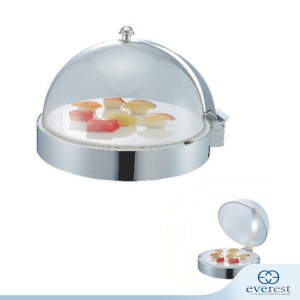 ROUND COOLING PLATE WITH ROLLTOP COVER