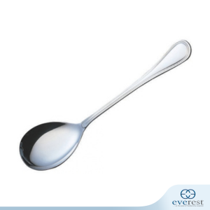 STAINLESS STEEL CELINE SERVING SPOON