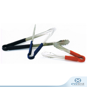 STAINLESS STEEL TONG WITH PVC GRIP